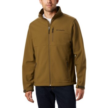 Pánské Bundy Columbia Ascender Softshell Big Olivy Zelené ZNEQTF240